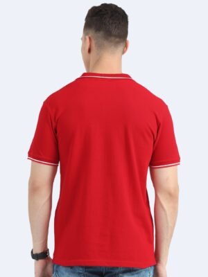 ORGANIC Premium Polo T-Shirt for Men ? 100% Cotton | 270 GSM | Biowash Softness | Velvet Tape Accents