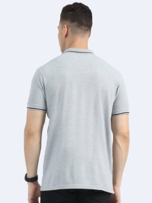 ORGANIC Premium Polo T-Shirt for Men ? 100% Cotton | 270 GSM | Biowash Softness | Velvet Tape Accents