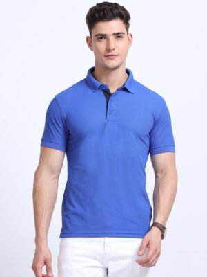 AEROPIQ Premium Polo T-Shirt for Men ? 100% Nano Poly | Cotton-Feel | 210 GSM | High-Performance Fabric