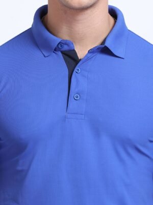 AEROPIQ Premium Polo T-Shirt for Men ? 100% Nano Poly | Cotton-Feel | 210 GSM | High-Performance Fabric