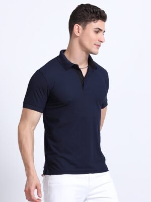 AEROPIQ Premium Polo T-Shirt for Men ? 100% Nano Poly | Cotton-Feel | 210 GSM | High-Performance Fabric