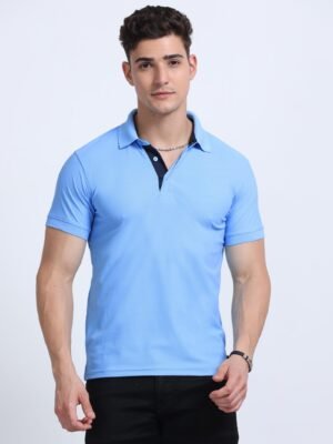 AEROPIQ Premium Polo T-Shirt for Men ? 100% Nano Poly | Cotton-Feel | 210 GSM | High-Performance Fabric