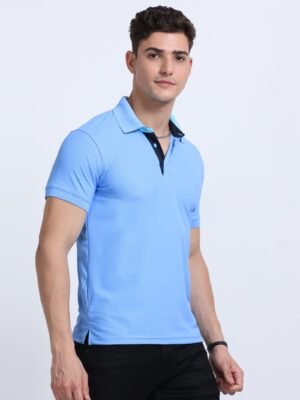 AEROPIQ Premium Polo T-Shirt for Men ? 100% Nano Poly | Cotton-Feel | 210 GSM | High-Performance Fabric