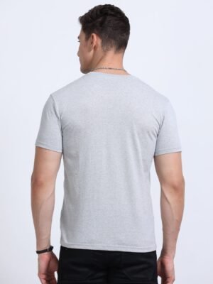 ECOBLEND Men?s Round Neck T-Shirt ? Premium Polycotton | 180 GSM | Sustainable & Biowash Finish