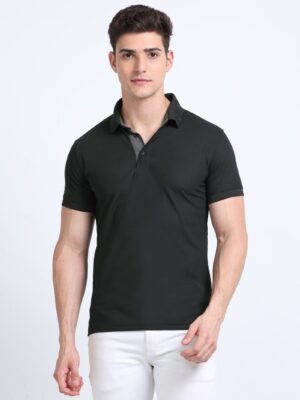 AEROPIQ Premium Polo T-Shirt for Men ? 100% Nano Poly | Cotton-Feel | 210 GSM | High-Performance Fabric