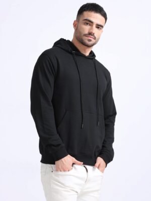Men?s Premium Pullover Hoodie ? Cotton Rich | 320 GSM | Biowash Softness | Without Zip