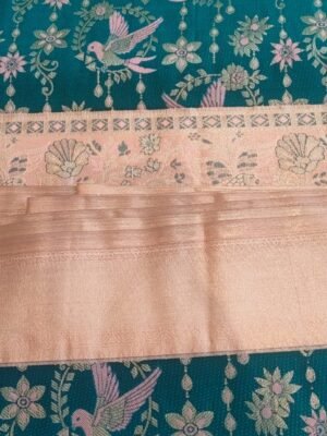 Darmavaram semi silk sarees - Green