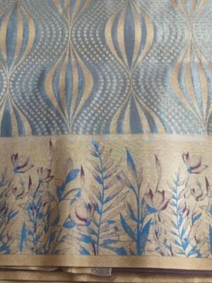 Dharmavaram semi silk sarees - BLUE
