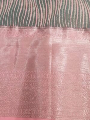 Dharmavaram semi silk sarees - PINK
