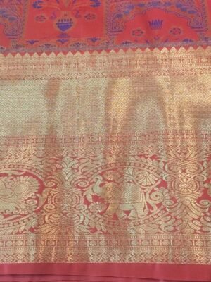 Dharmavaram semi silk sarees - MAROON
