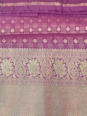 Darmavaram semi silk sarees - MAGENTA