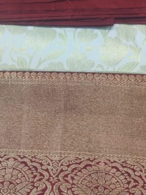 Dharmavaram semi silk sarees - WHITE