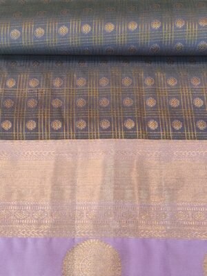 Darmavaram semi silk sarees - GREY
