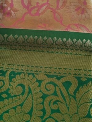 DARMAVARAM SEMI SILK PAVADA JACKET - PINK
