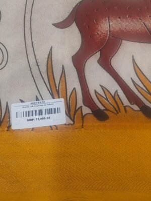 KALAMKAARI SAREES - YELLOW