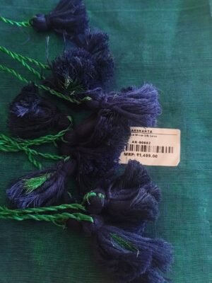 cotton sarees - PEACOCK BLUE