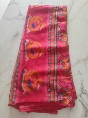 Georgette Floral Print Saree