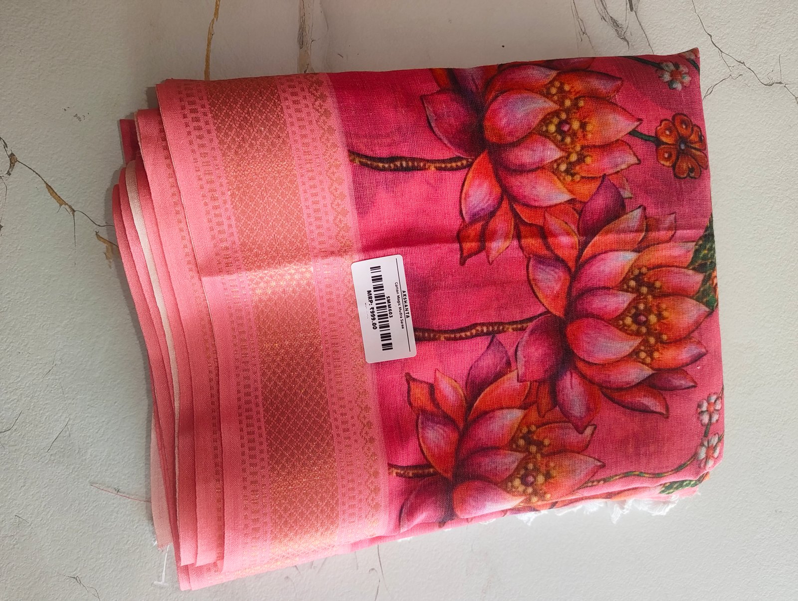 Cotton Magic Mudra Saree