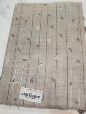 Linen Fancy Saree - Black