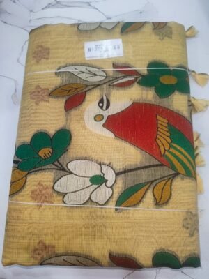 Linen Fancy Saree