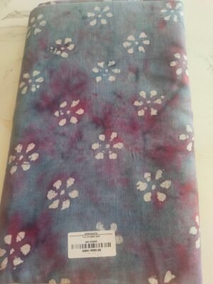 Pure VIP Cotton Saree - Sky Blue