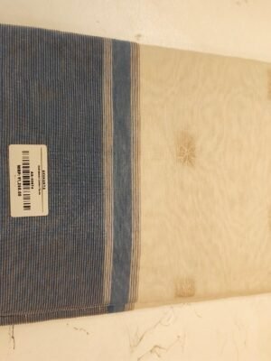 Maheswari Cotton Saree - White