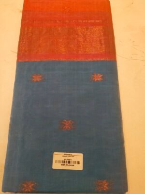 Maheswari Cotton Saree - Purple