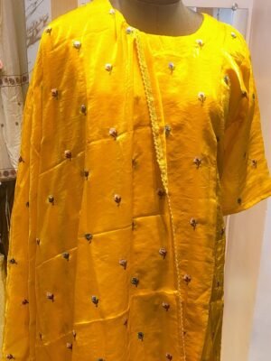 Designer 3PC Set Mango Yellow - M