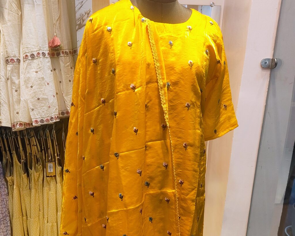 Designer 3PC Set Mango Yellow
