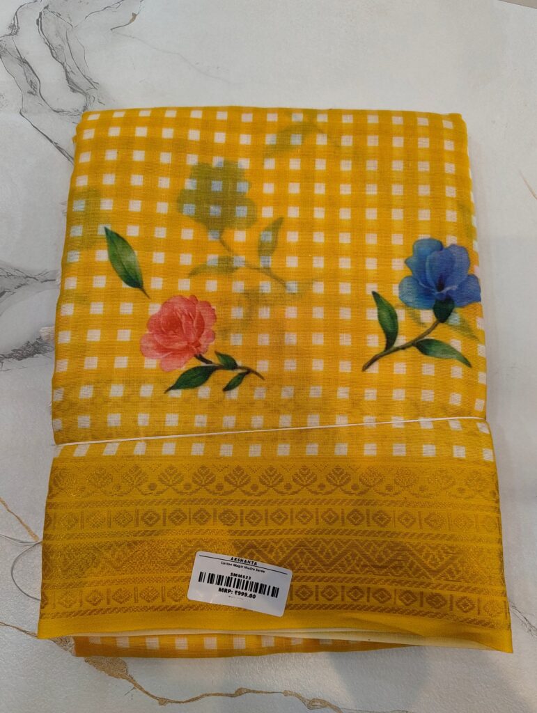 Cotton Magic Mudra Saree